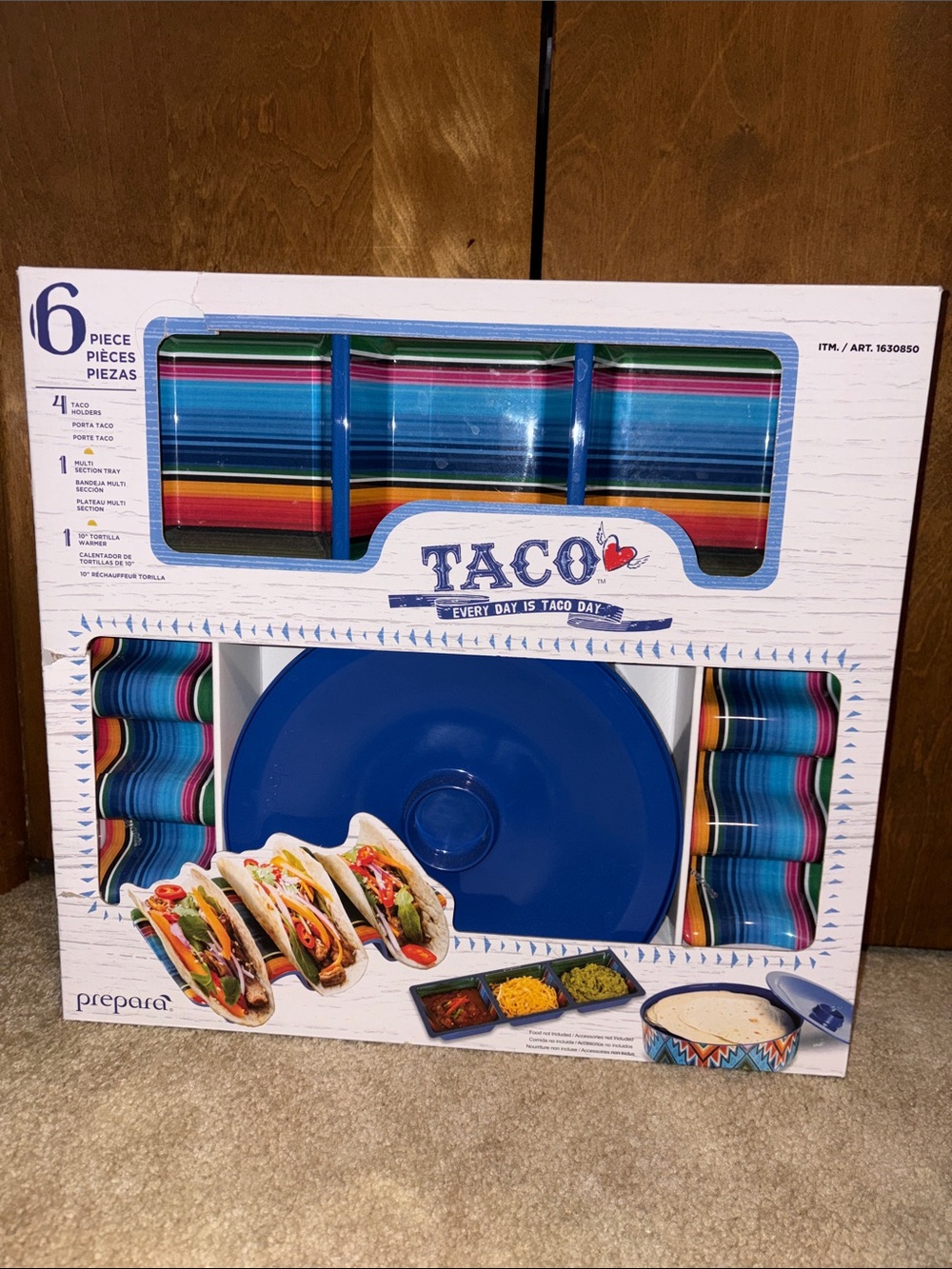 Blue Taco Serving Set - Blue Taco Party Kit